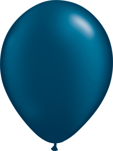 Pearl Midnight Blue Balloon